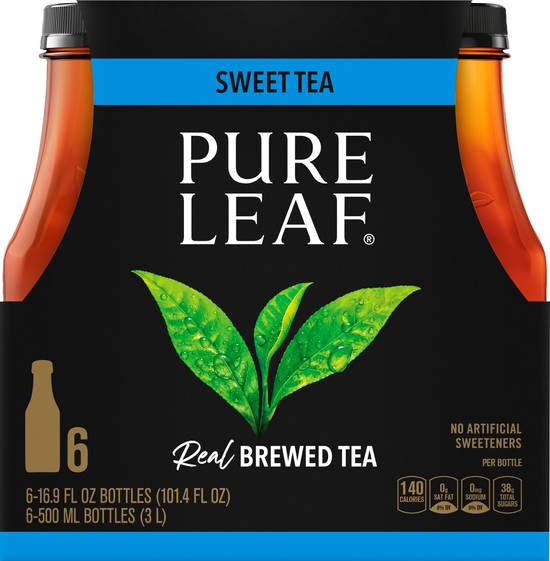 Pure Leaf Sweet Brewed Tea (6 ct, 16.9 fl oz)
