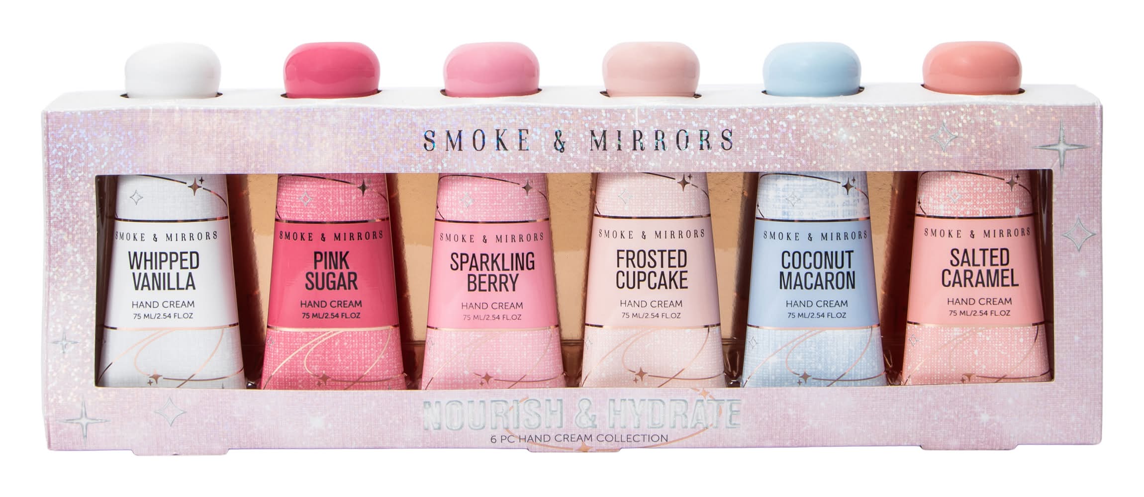 Smoke & Mirrors 6pc Hand Cream Collection