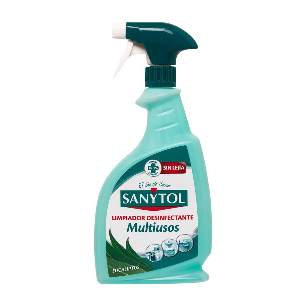 Limpiador desinfectante SANYTOL multiusos pistola 750 ml