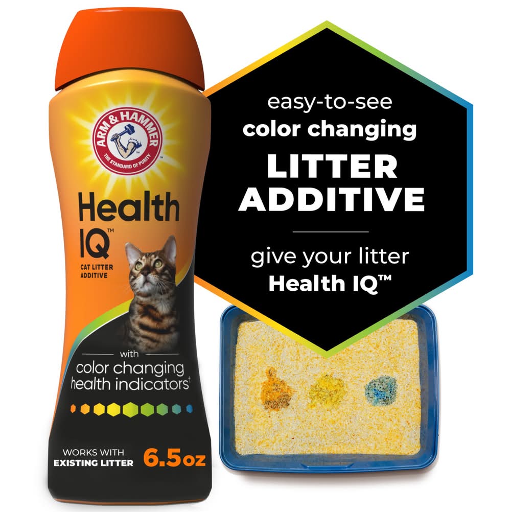 Arm & Hammer Health Iq Color Changing Indicators Cat Litter Additive