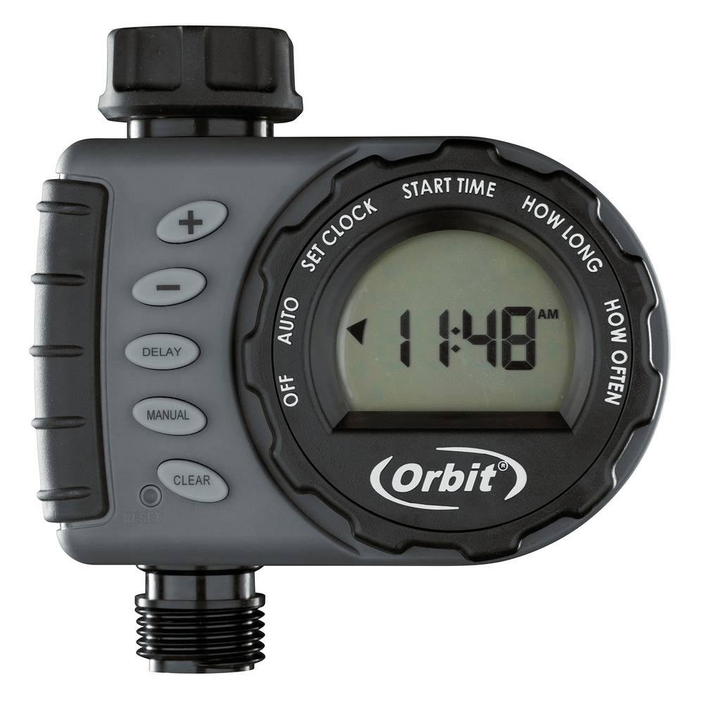 Orbit 1 Output Port Adjustable Digital Hose End Timer | 24600