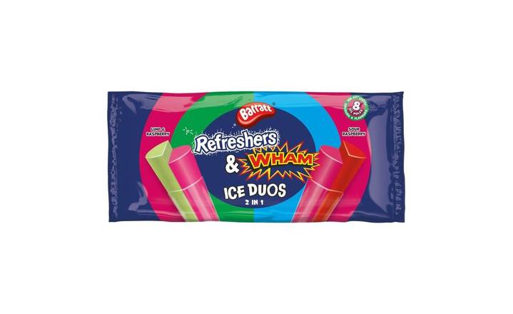 ONLY £1.75: Barratt Refreshers & Wham Ice Duos 640ml (403419)