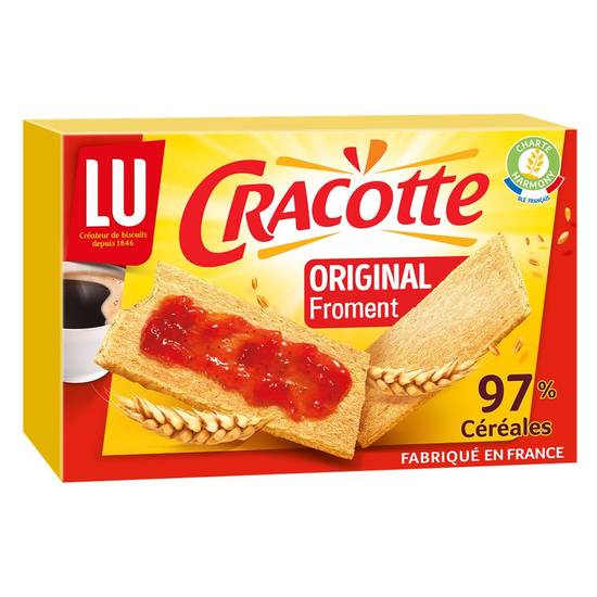Biscuits froment original Cracotte 250 g