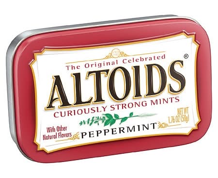 Altoids Curiously Strong Mints Peppermint
