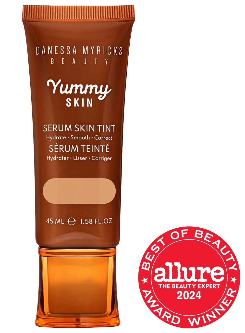 Danessa Myricks Beauty Yummy Skin Soothing Serum Skin Tint Foundation with Peptides + Ceramides 5