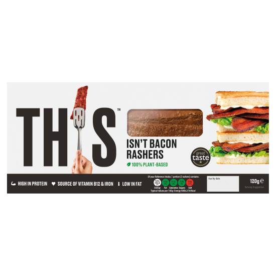 THIS Isn't Bacon Plant-Based Rashers (120g)