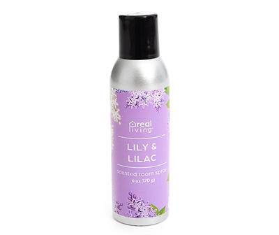 Lily & Lilac Scented Room Spray, 6 Oz.