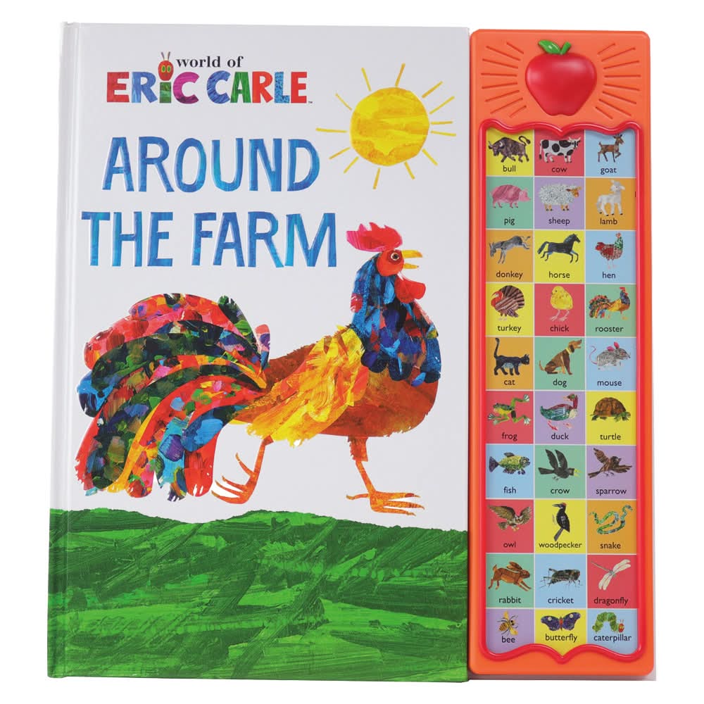 Book World Of Eric Carle Around the Farm 30 Animal Sound - Eric Carle
