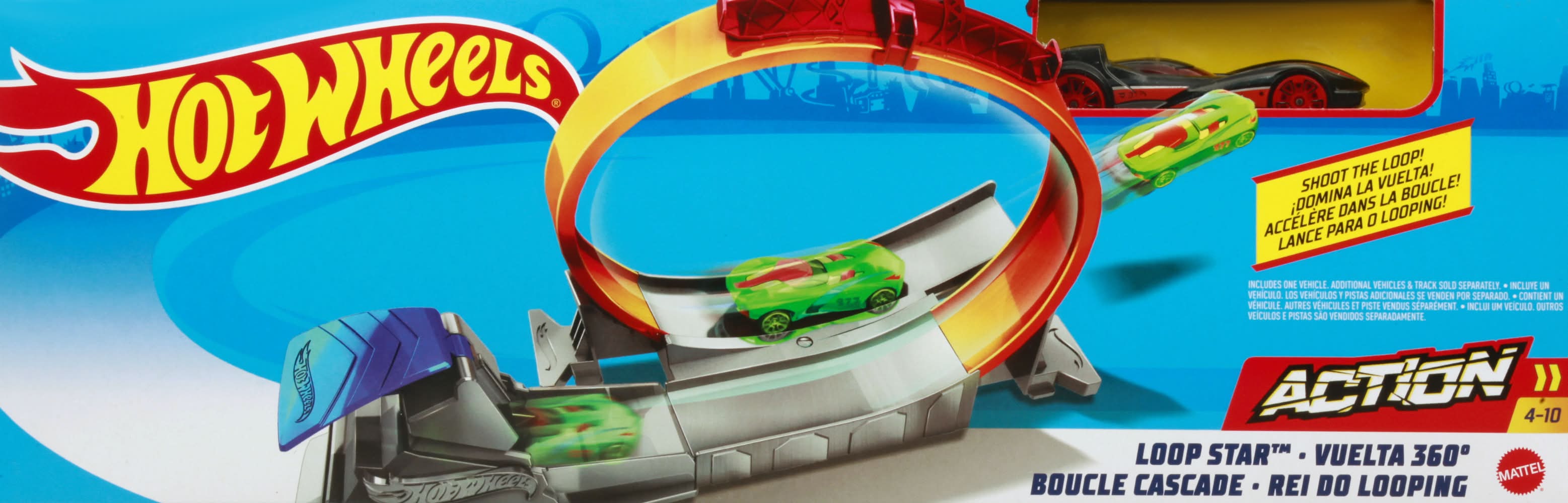 Hot Wheels 4-10 Action Loop Star