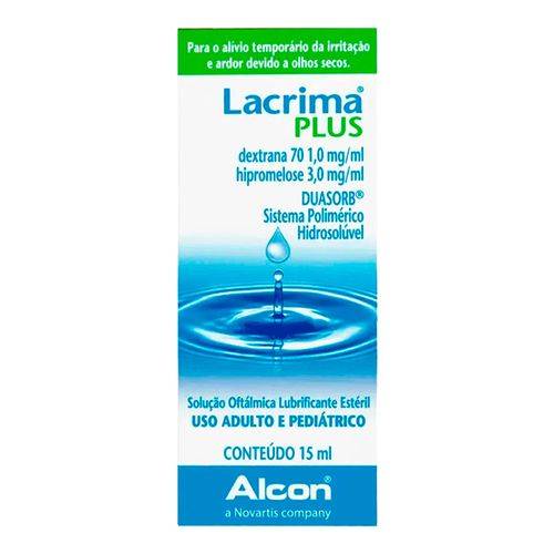 Alcon · Colírio lacrima plus (15 ml)