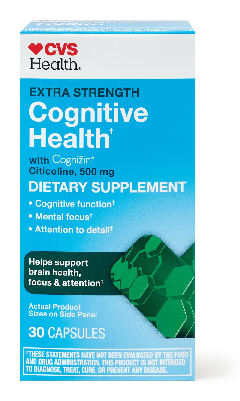Cvs Cognitive Health Capsules, 30 Ct