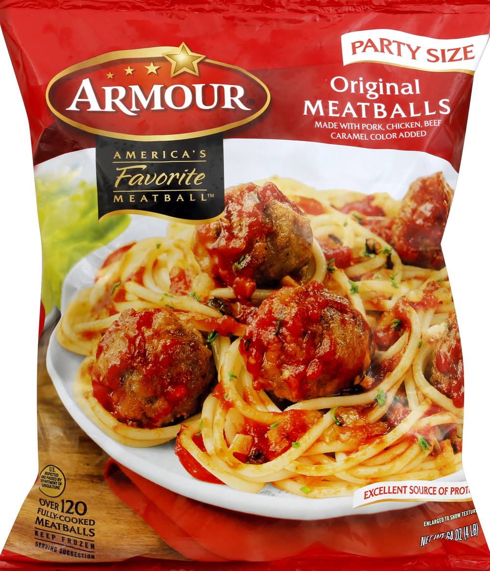 Armour Original Meatballs (4 lbs)