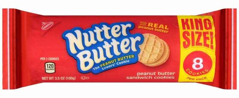 Nabisco Nutter Butter King Size 3.5oz