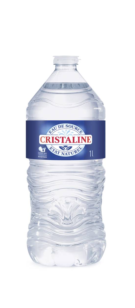 Cristaline - Eau de source minérale naturélle (1 L)