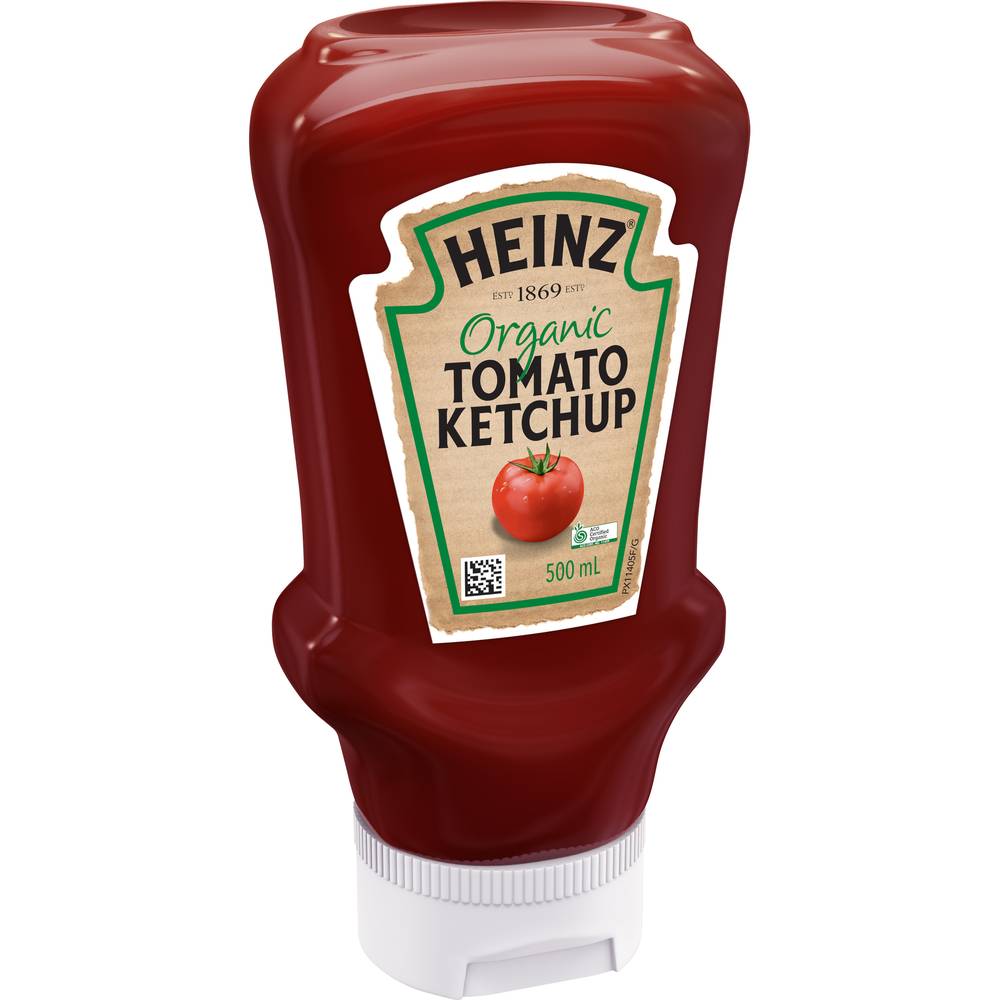 Heinz Organic Tomato Ketchup (500mL)