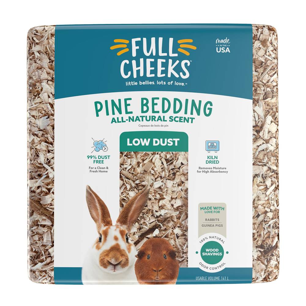 Full Cheeks Small Pet Pine Bedding