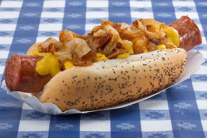 Char Grilled Maxwell Street Polish Sausage