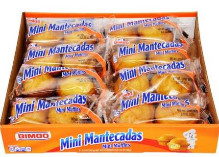 Bimbo - Mantecadas Muffins - 16.93 oz 8ct (1 Unit per Case)