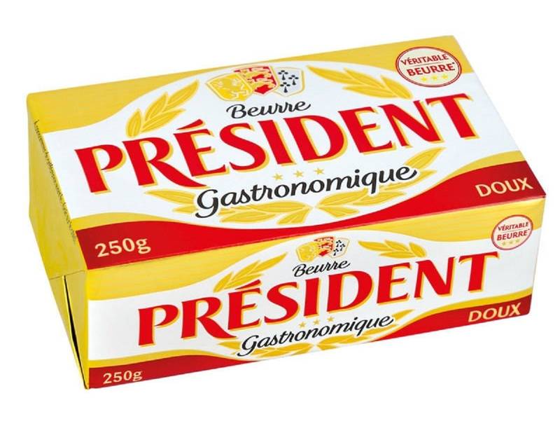 Président - Beurre doux gastronomique (250g)