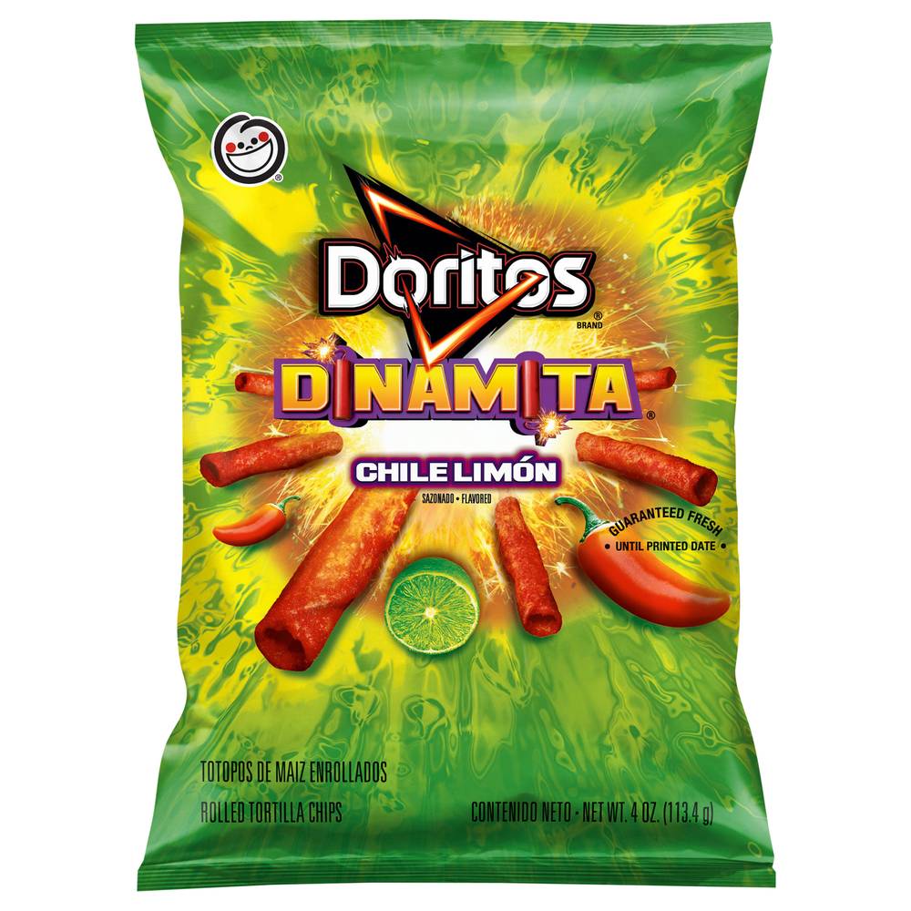 Doritos Dinamita Chile Limon Rolled Tortilla Chips