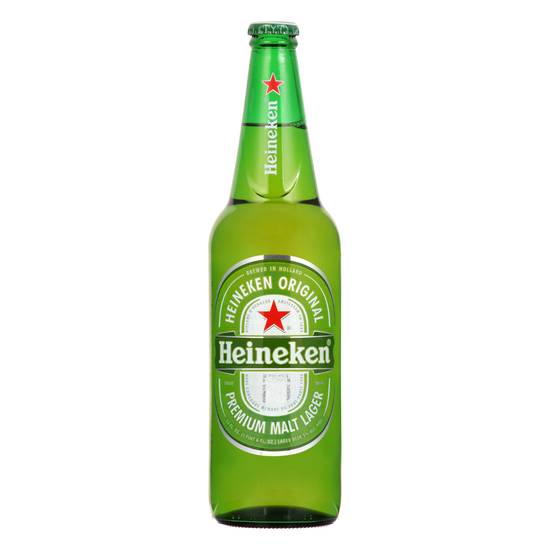 Heineken Original Malt Lager Beer (22 fl oz)