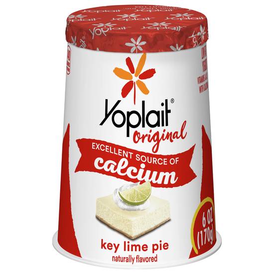 Yoplait Original Calcium Low Fat Key Lime Pie Yogurt