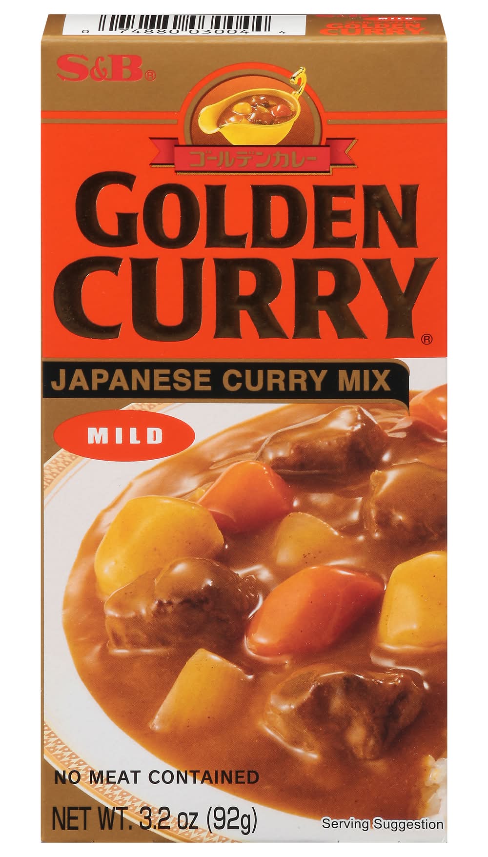 S&B Golden Curry Mild Sauce Mix (3.2 oz)