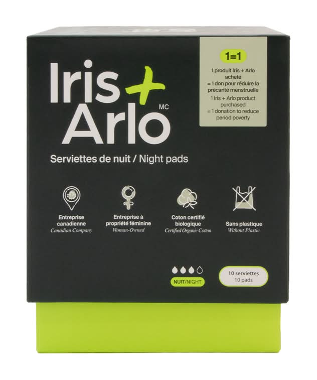 Iris Arlo Serv.Hyg.Nuit 14Un - Iris Arlo Night San.Napk.1