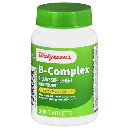 Walgreens B-Complex With Vitamin C (100 ct)