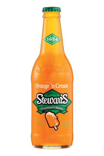 Stewart's Orange Cream Soda (4x 12oz bottles)