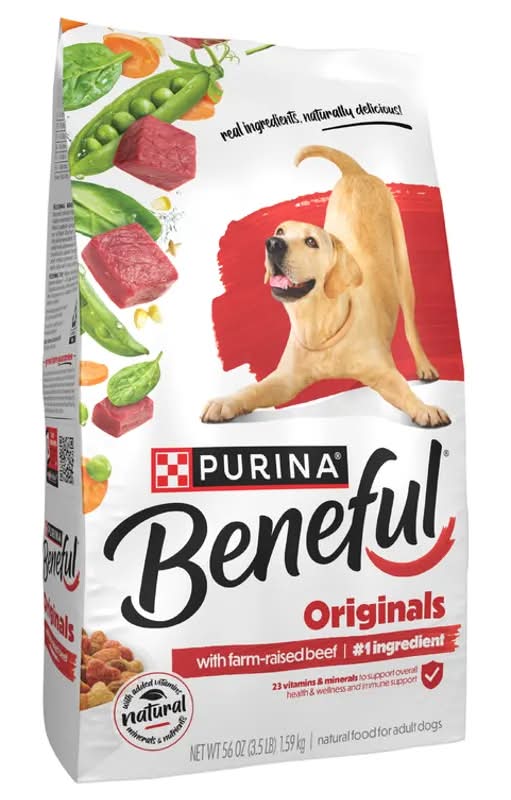 Purina Beneful Originals with Farm-Raised Beef WithReal Meat Dog Food