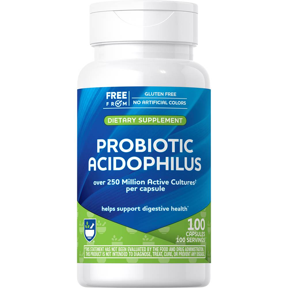 Rite Aid Probiotic Acidophilus Capsules (100ct)