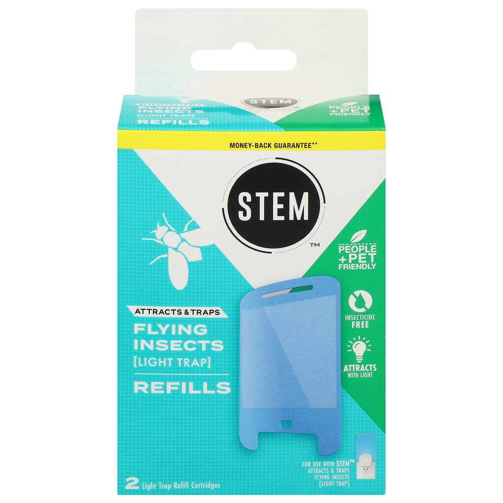 STEM Light Trap Flying Insect Refill Cartridges (2 ct)