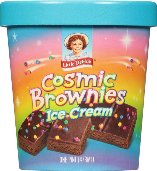 Little Debbie Cosmic Ice Cream (brownie)