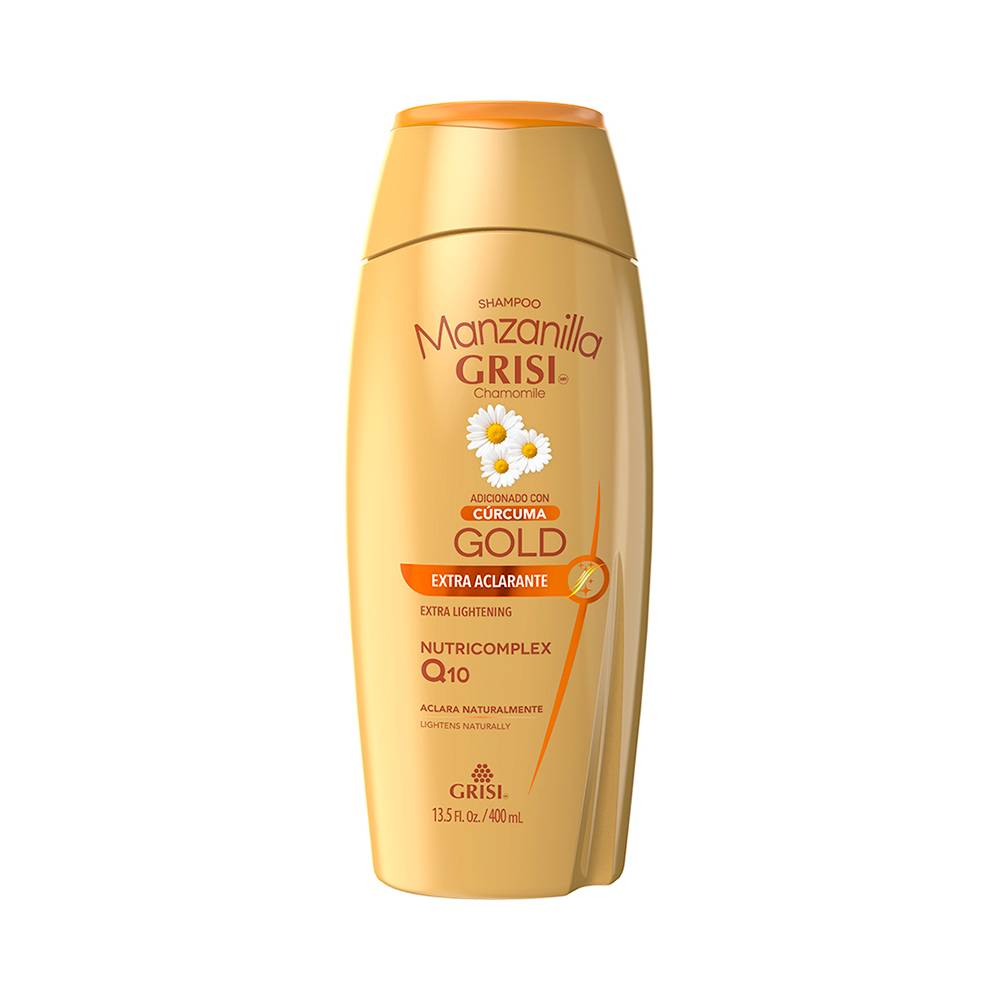 Grisi shampoo extra aclarante gold (botella 400 ml)