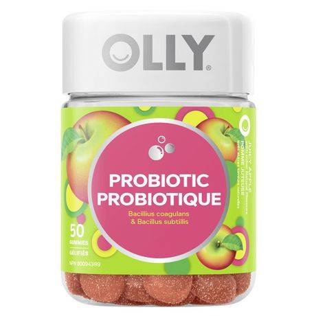 Olly Probiotic Gummies Juicy Apple (50 units)