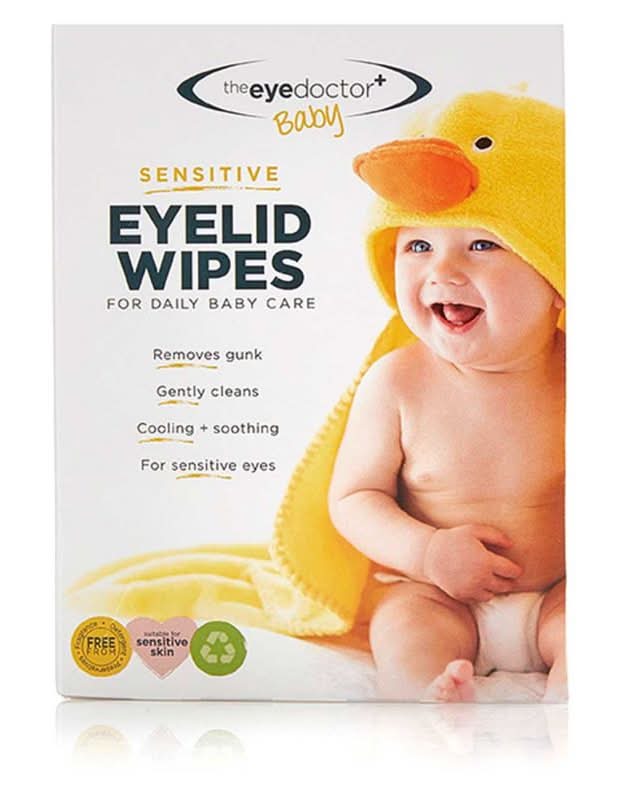 The Eye Doctor Sensitive Baby Eyelid Wipes (20 pack)