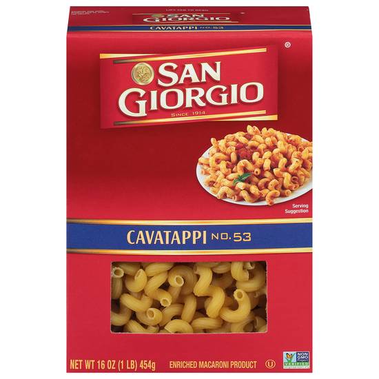 San Giorgio Cavatappi Pasta No. 53 (16 oz)