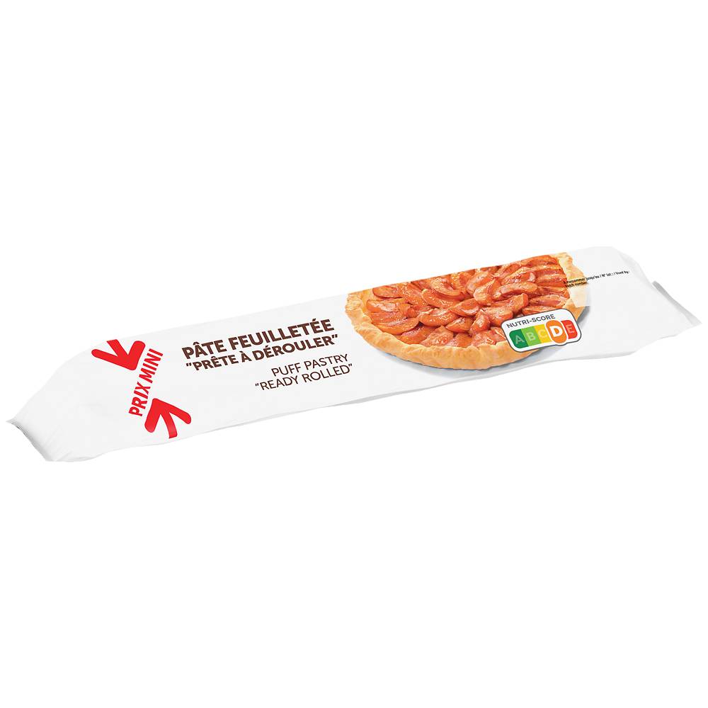 Prix Mini - Pâte feuilletée prête à dérouler (230g)