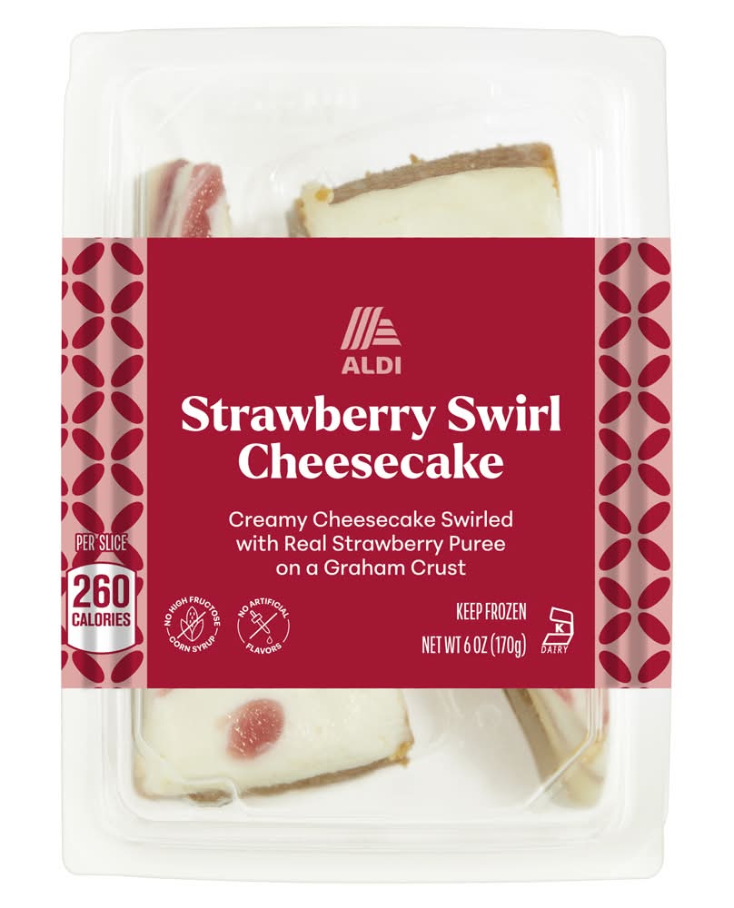 Belmont Swirl Cheesecake Twin pack, Strawberry (6 oz, 2 ct)