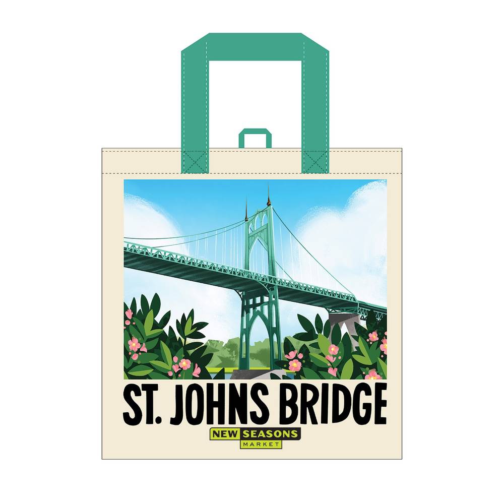 New Seasons Market St John's Bridge Tote Bag