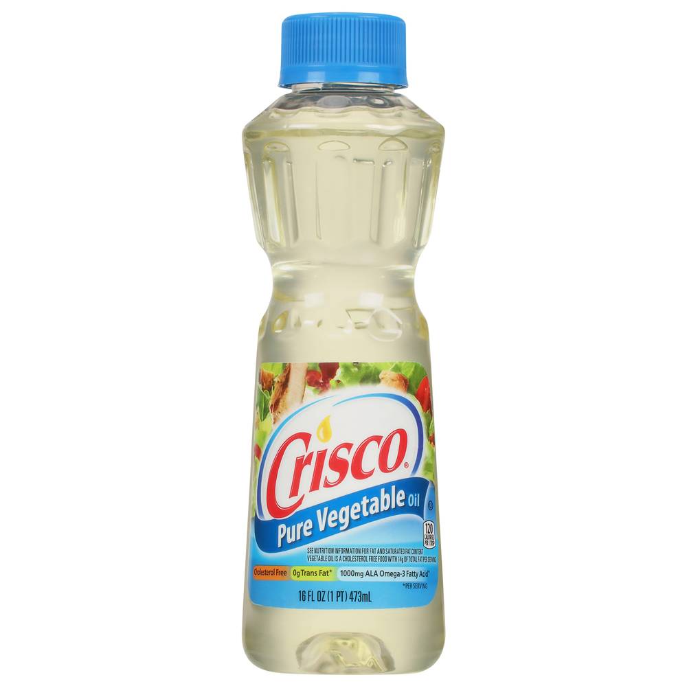 Crisco Pure Vegetable Oil (16 fl oz)