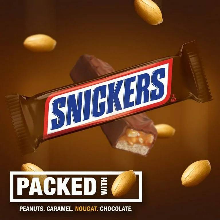 Snickers Peanuts, Caramel, Nougat Bar (1.86oz)