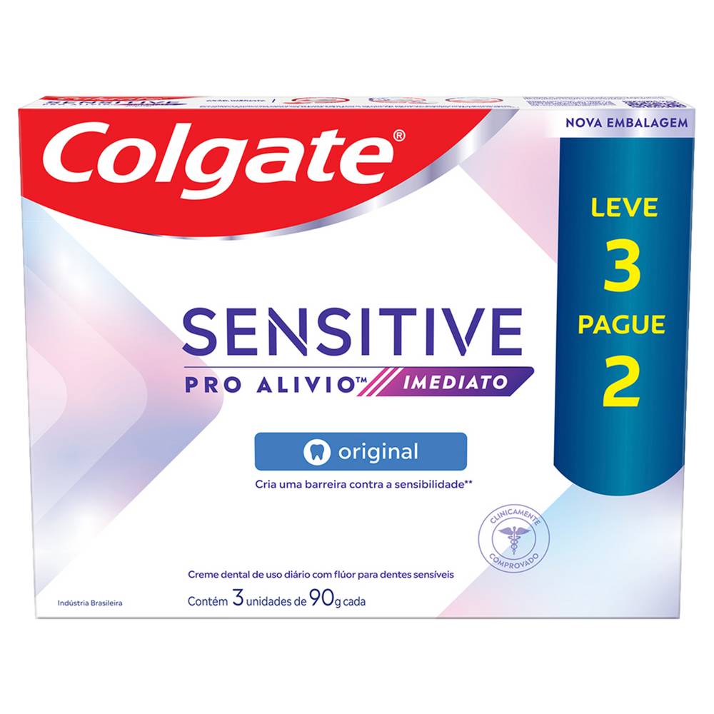 Colgate · Kit creme dental pró alívio (270 g)