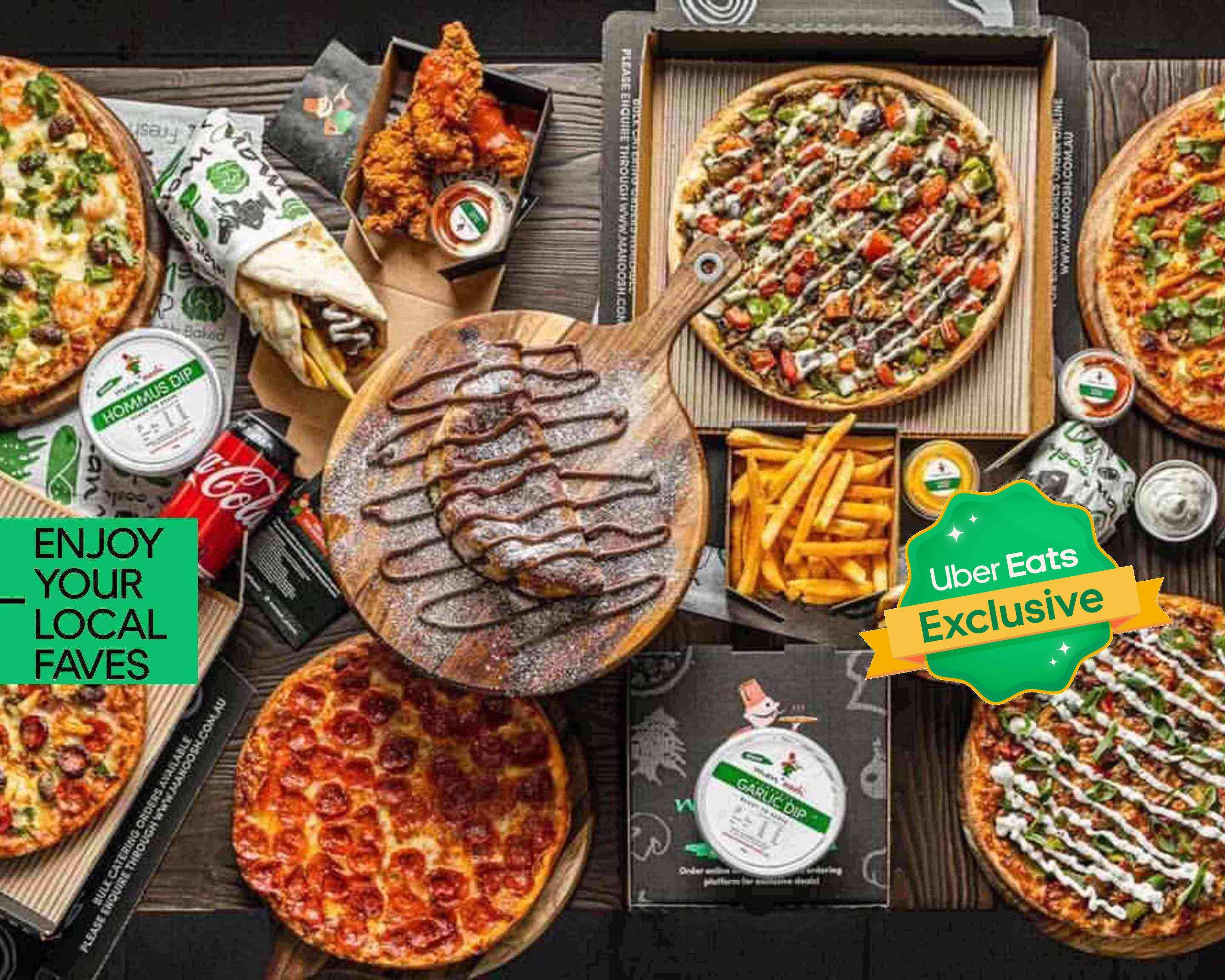 Manoosh Pizzeria (Chatswood) Menu Takeaway in Sydney Delivery Menu