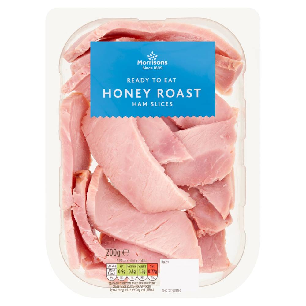 Morrisons Honey Roast Ham Slices (200g)