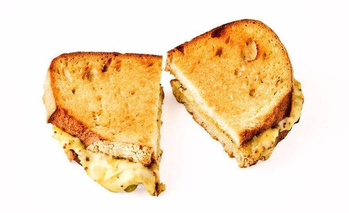 Four Cheese and  Mustard Sourdough Toastie