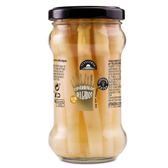 Espárragos blancos cortos y delgados Vegecampo frasco 110 g