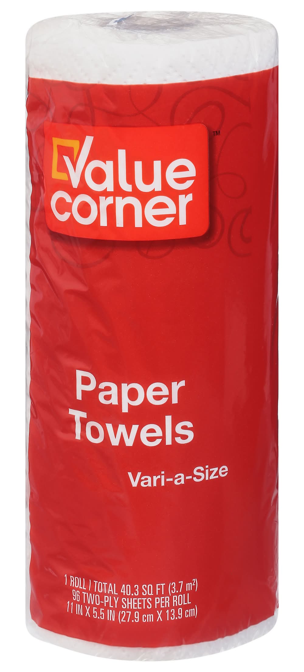 Value Corner Vari-A-Size Paper Towels, 11x5.5 in