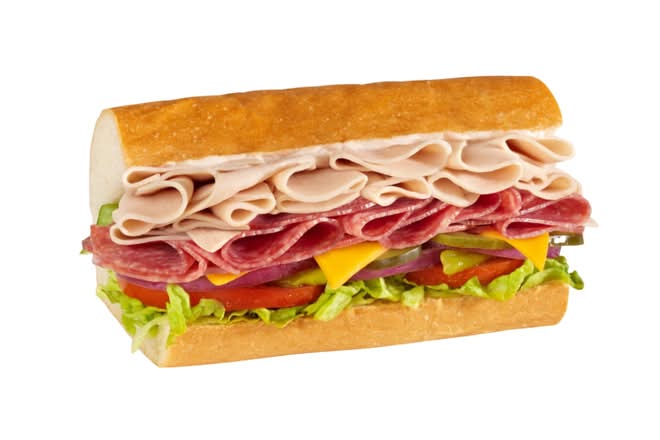 #4 Turkey, Genoa Salami & Cheddar